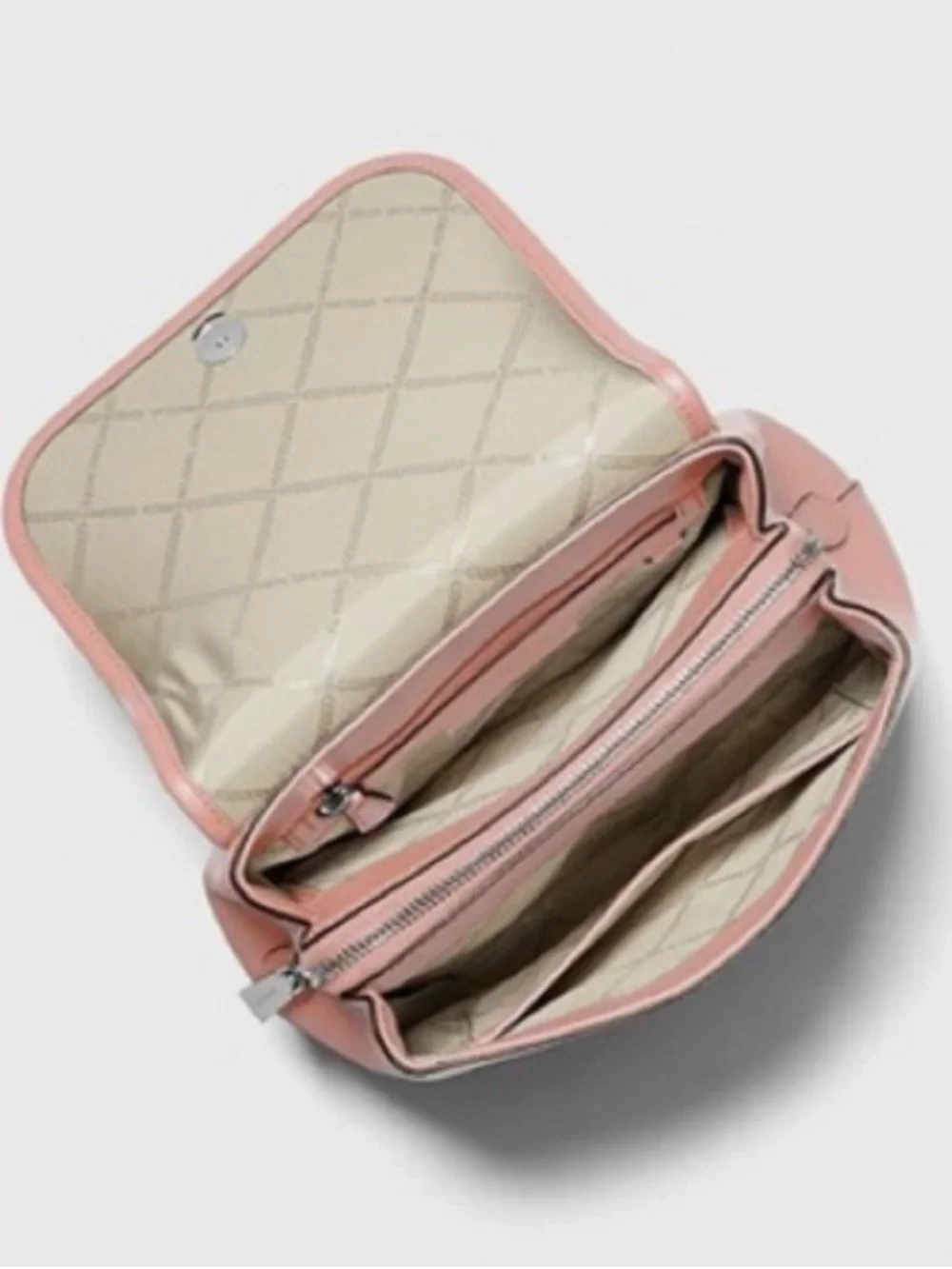 Michael Kors Blush Pink Harrison Medium Saffiano Leather Backpack